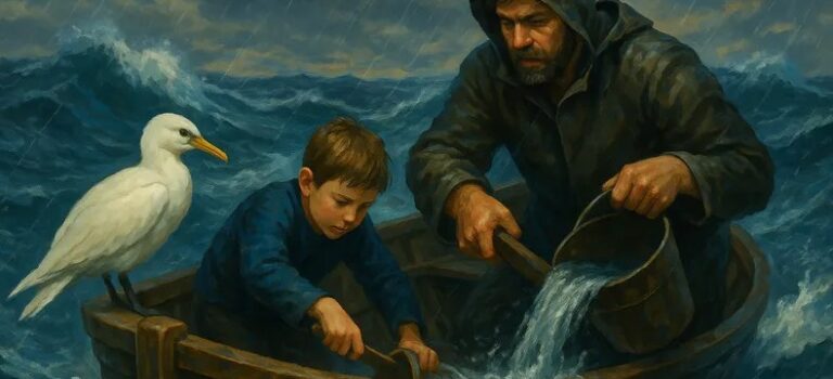 Сказки Лисьего острова: Белая птица появляется в шторм Сказки Лисьего острова: Белая птица появляется в шторм